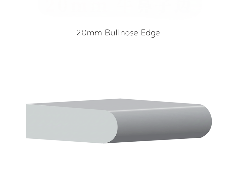 Bullnose edge